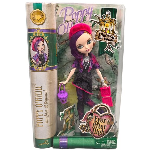 Ever After High Other - Ever After High Doll Through The Woods Poppy O'Hair 2014 Daughter Of Rapunzel